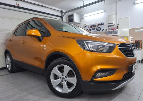 Opel Mokka cena 59900 przebieg: 117000, rok produkcji 2017 z Knurów małe 667